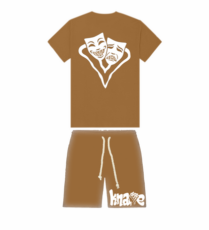 Brown Short Set